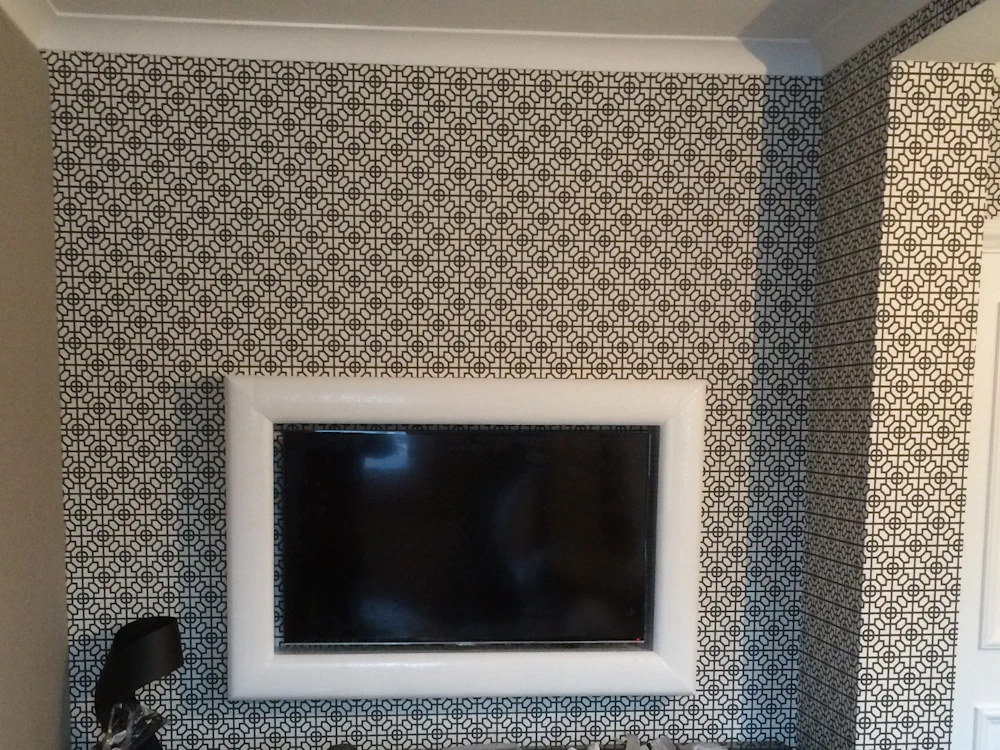 wallpapering